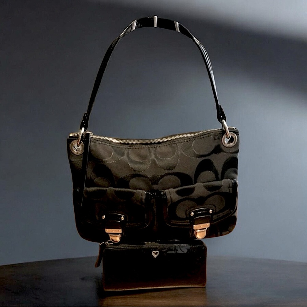 Black Coach Women's Bag Set